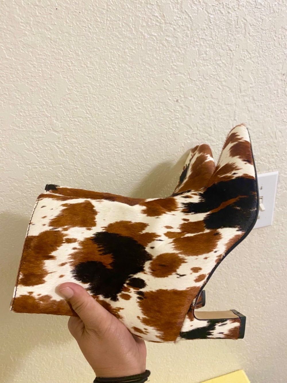 Sam Edelman  Size 8 Women’s  Multicolored Print Heeled Boots - Picture 7 of 9